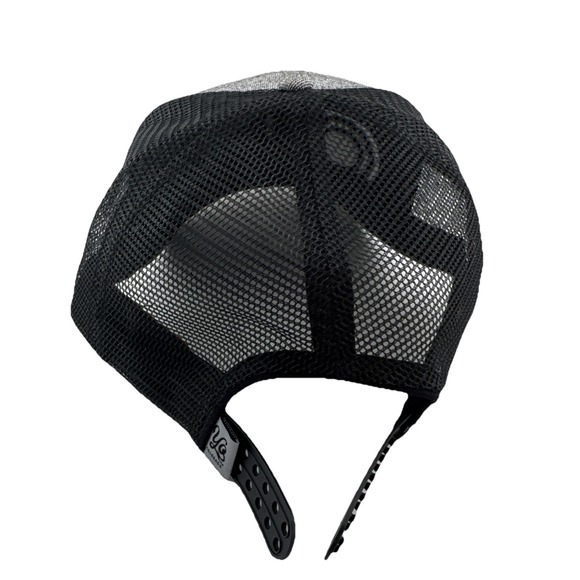 Yo Colorado Black and Gray Mesh Snapback Baseball Trucker Hat Adult Fit - Picture 4 of 8